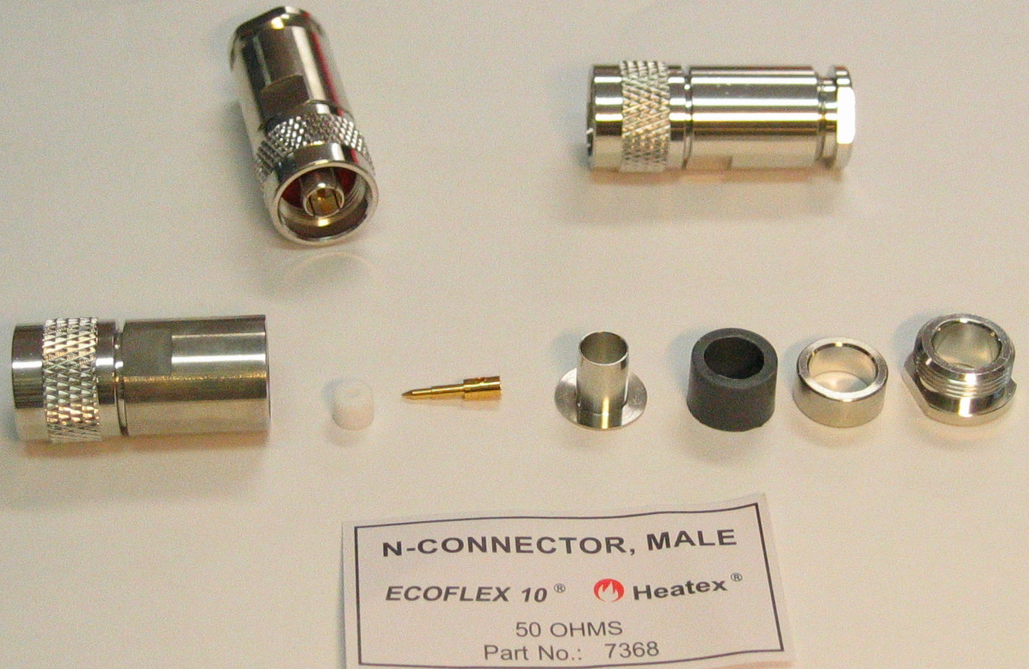 N male connector for heatex10