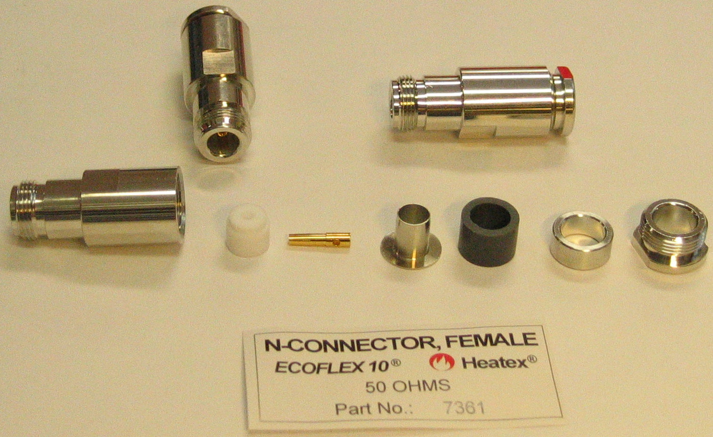N female connector for heatex10