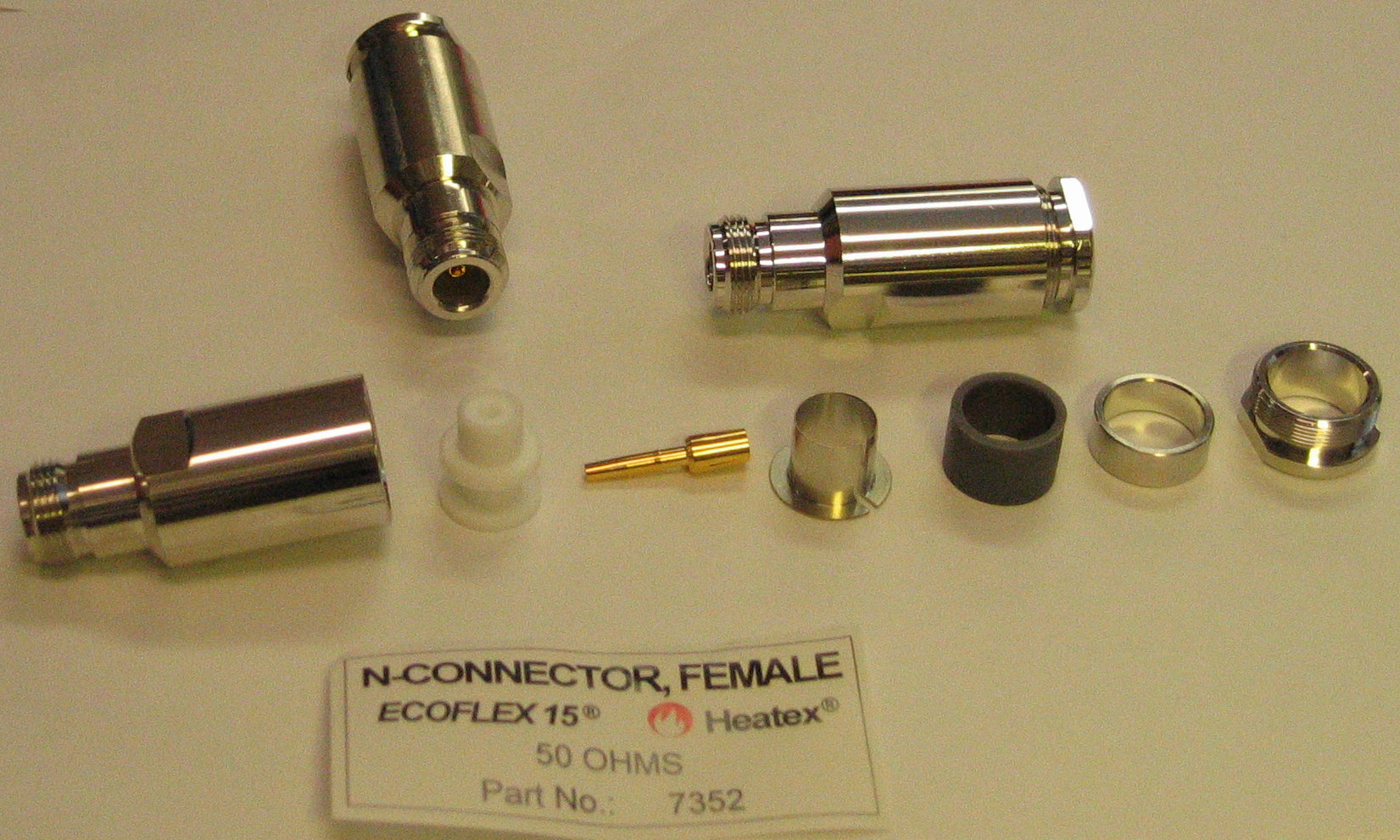 N female connector for heatex15