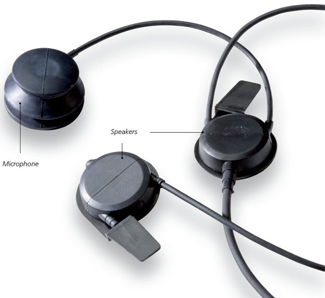 Savox HC-2 helmet-com® unit bone-mic/dual speaker