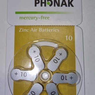 Phonak 070-0074 A10 Zinc-air 1.4V -korvanappiparis