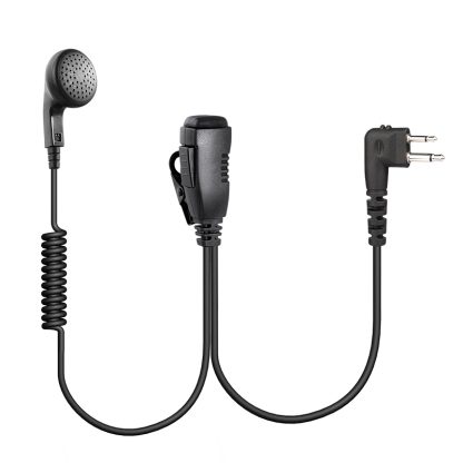 BDC EM-1027CH1 earpiece coil cord for HYT TC-518, Hytera BD5,6 series & PD4,5,6 series