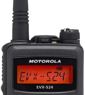 Motorola EVX-S24 UHF DMR Transceiver Black