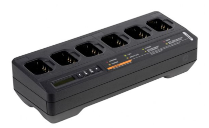 Motorola PMPN4297A 6-bay Desktop Charger